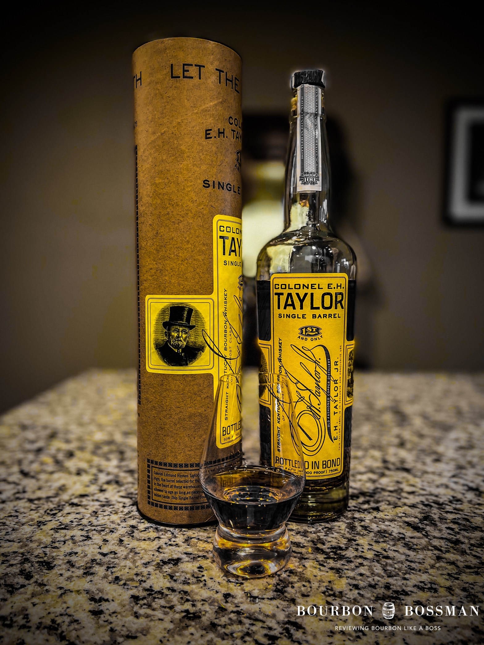 Review of Colonel E.H. Taylor, JR. Single Barrel Straight Bourbon