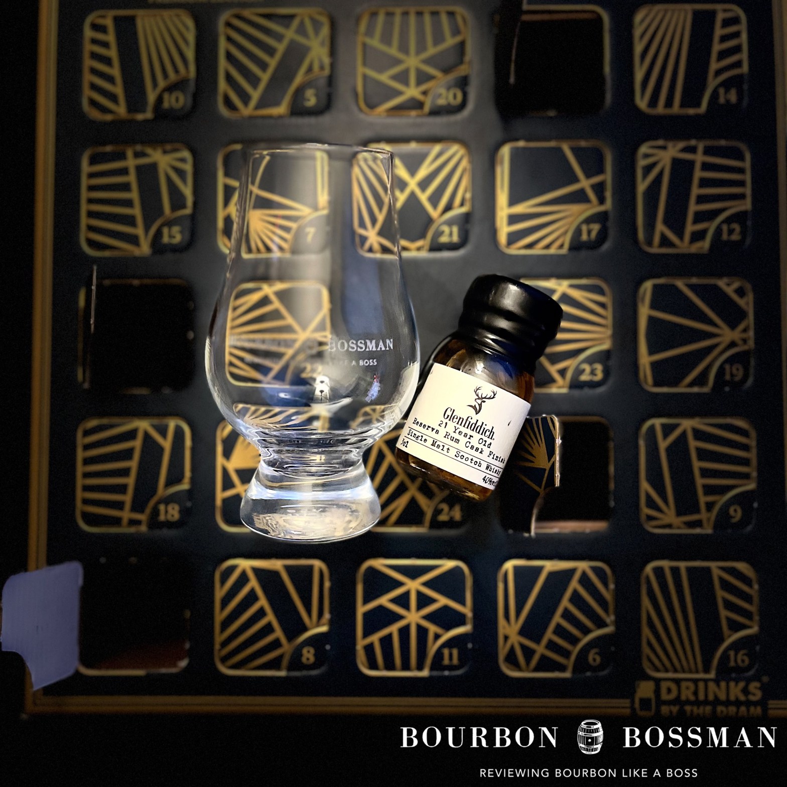 24 Drams of Christmas! (Day 4: Glenfiddich 21 Year Old Reserva Rum Cask Finish)