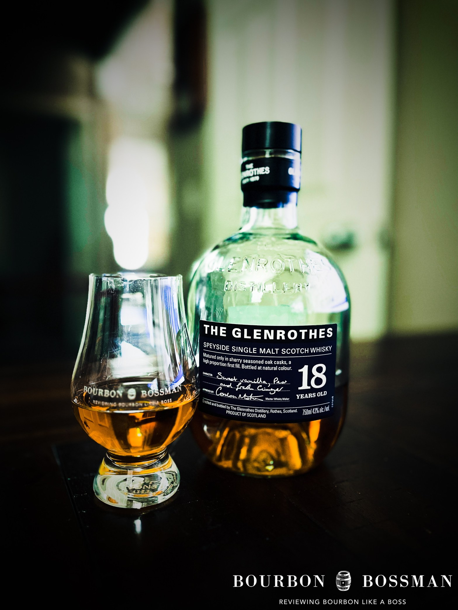 Review of The Glenrothes Speyside Single Malt Scotch Whisky 18-Years Old