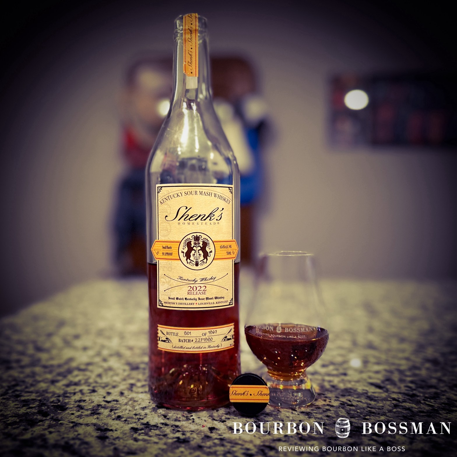 Manic Monday Review (2022 Shenk’s Homestead Kentucky Sour Mash Whiskey)