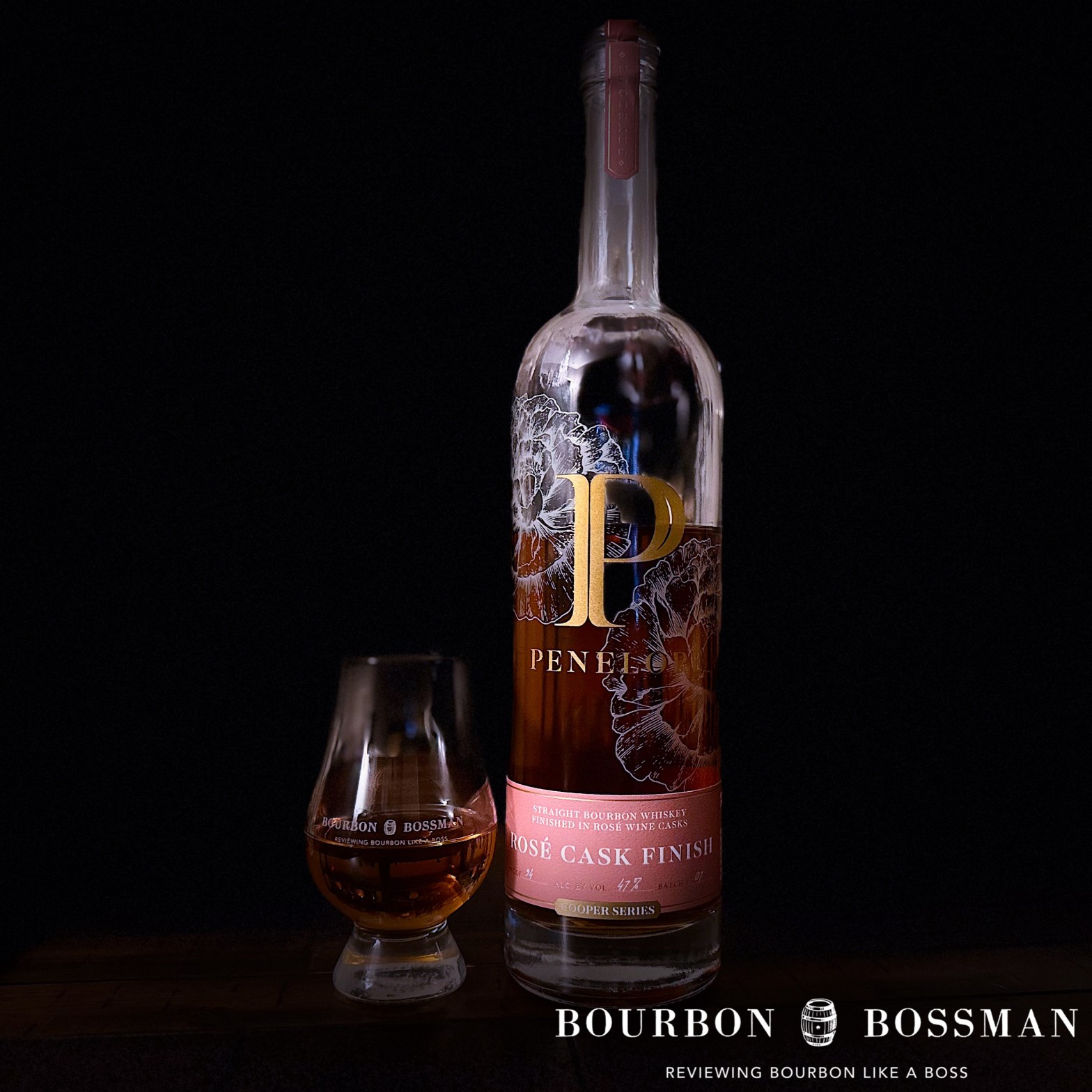 Review of Penelope Rosé Cask Finish Batch 7 – Bourbon Bossman®