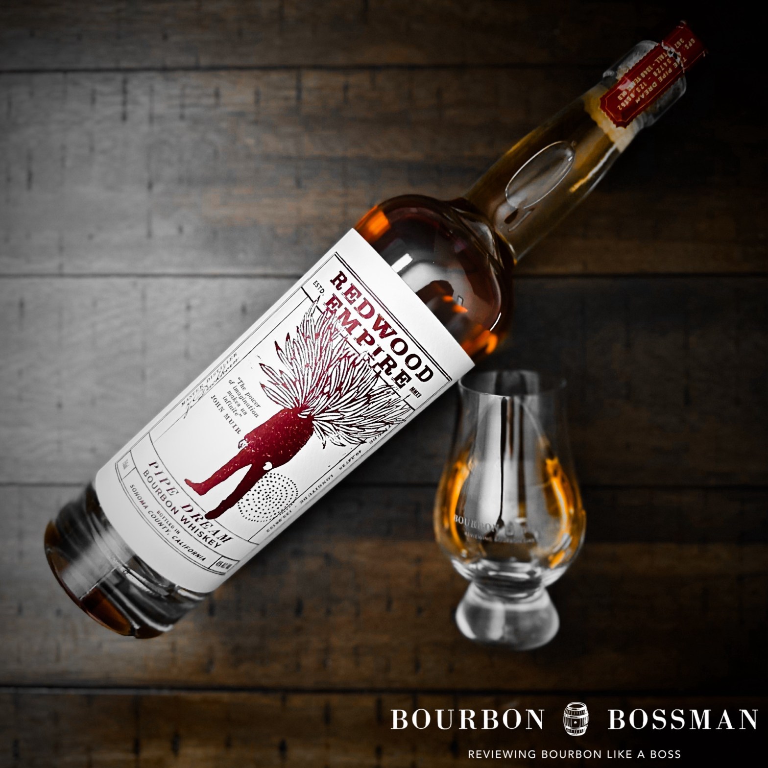 Review of Redwood Empire Pipe Dream Bourbon Whiskey Bourbon Bossman™