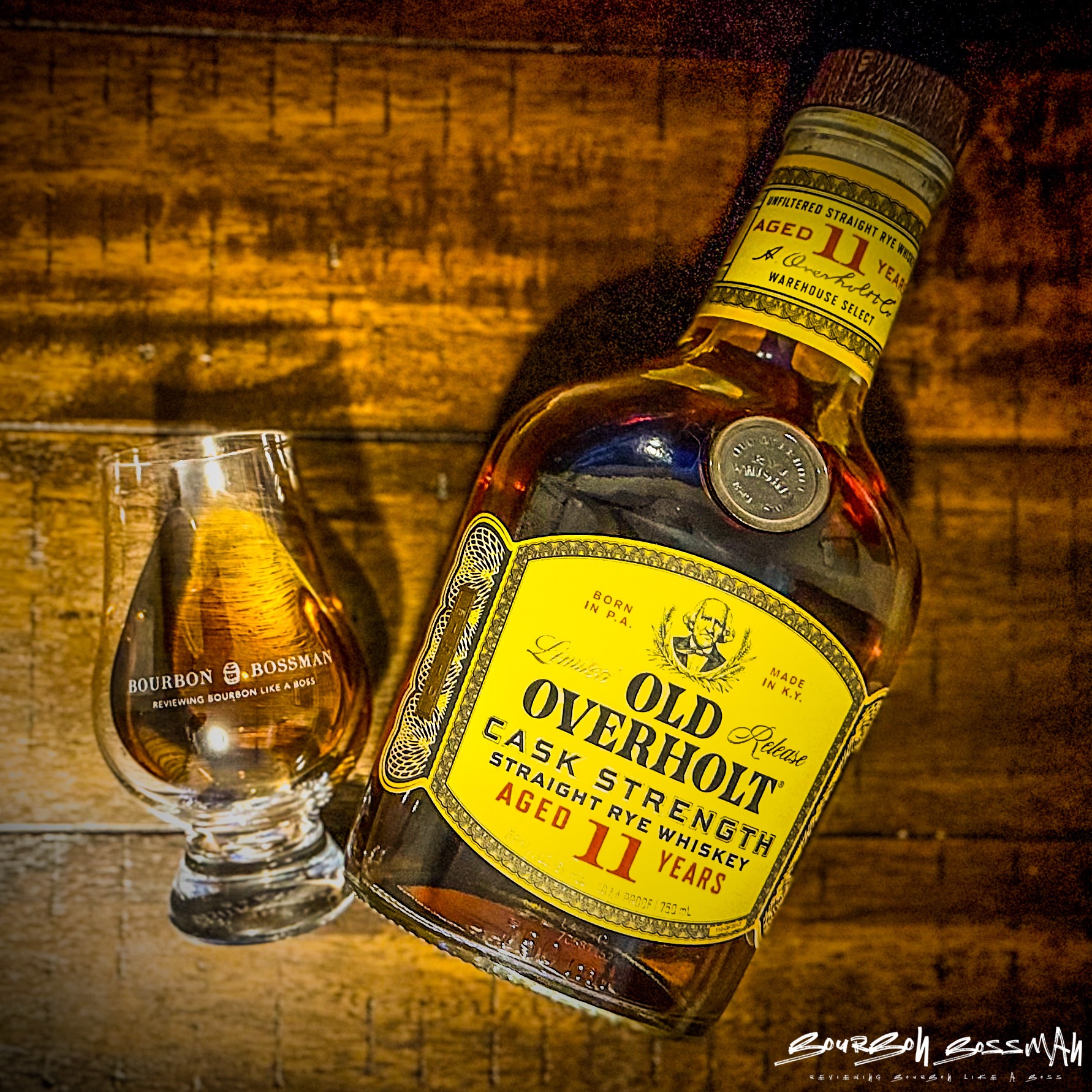 Review of Old Overholt Cask Strength Straight Rye Whiskey