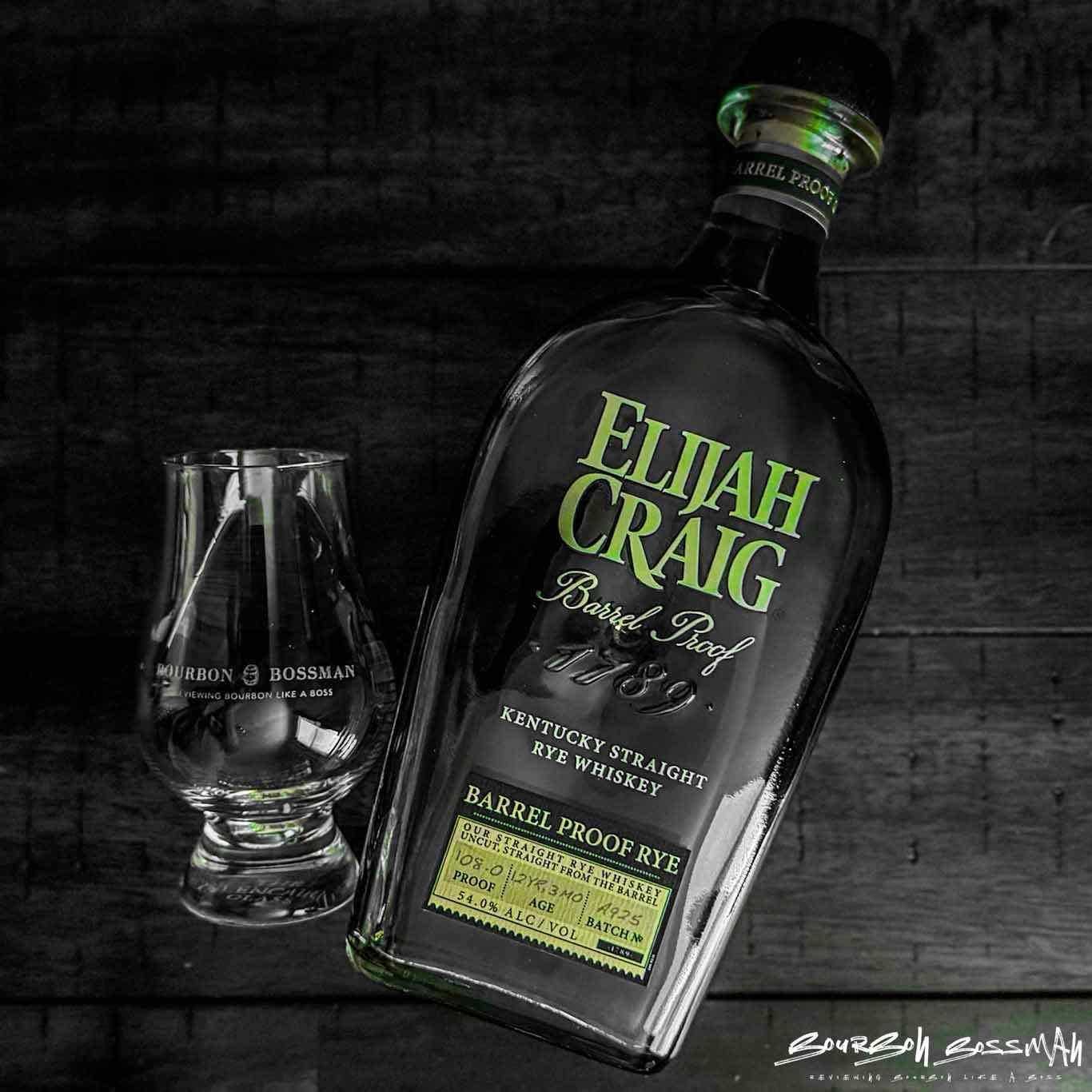 Review of Elijah Craig Barrel Proof Rye A925